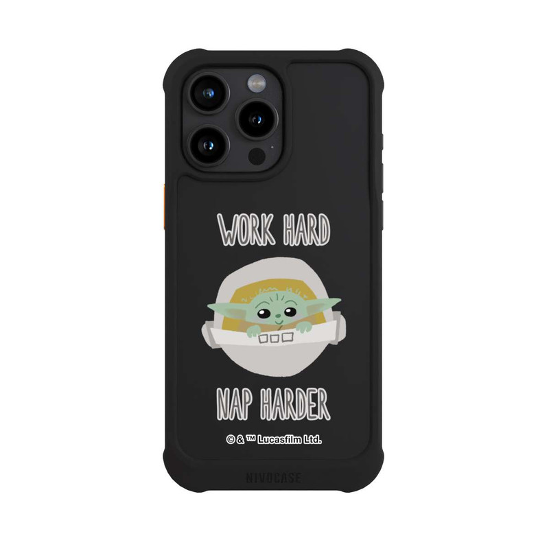 iPhone 15 Pro Max NIVOmax The Child Work Hard Nap Harder Transparent
