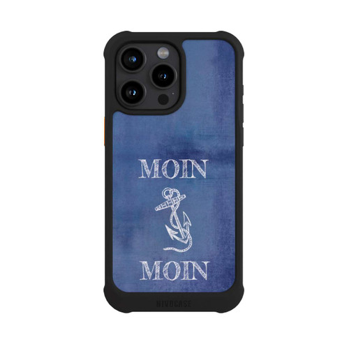Apple iPhone 15 Pro Max NIVOmax Moin Anker grunge blau