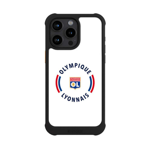 Apple iPhone 15 Pro Max NIVOmax OL Logo Blanc