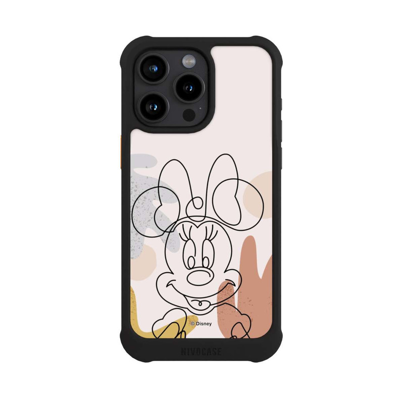 iPhone 15 Pro Max NIVOmax Minnie Abstract Lineart