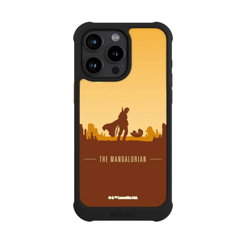 iPhone 15 Pro Max NIVOmax  Silhouette mandalorienne