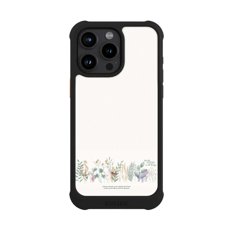 iPhone 15 Pro Max NIVOmax Winnie Puuh und seine Freunde hinter Eukalyptus