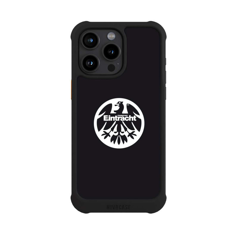 iPhone 15 Pro Max NIVOmax Logo Adler 1980 weiss