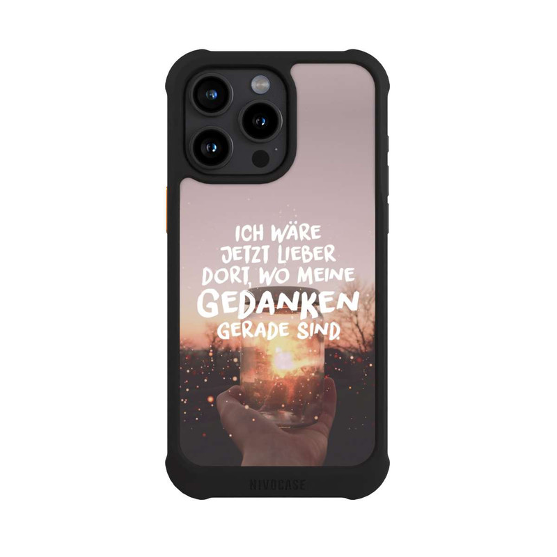 iPhone 15 Pro Max NIVOmax Ich Wäre Jetzt Lieber Dort