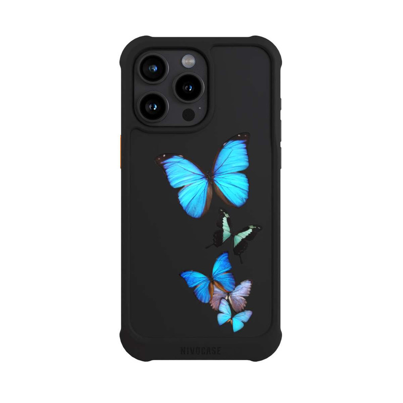 iPhone 15 Pro Max NIVOmax Papillon Transparent