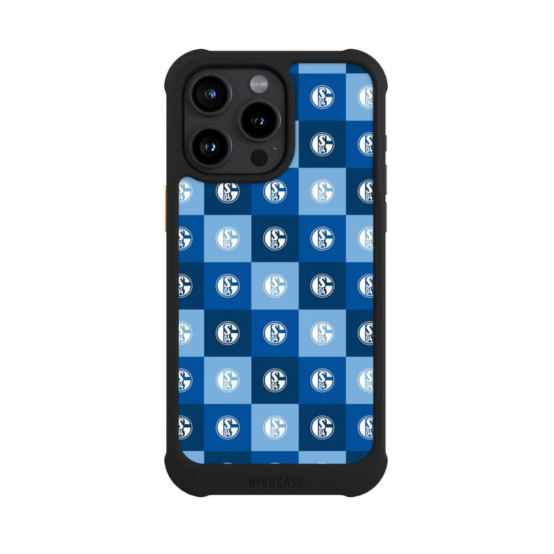 iPhone 15 Pro Max NIVOmax Schalke 04 Muster