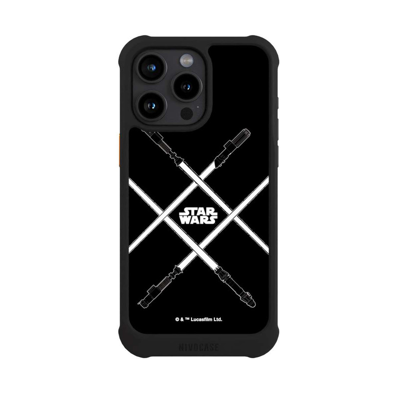 iPhone 15 Pro Max NIVOmax Sabres laser Noirs