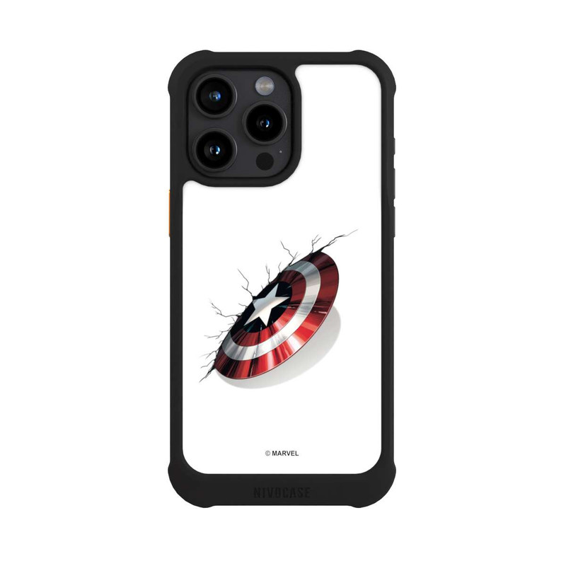 iPhone 15 Pro Max NIVOmax Captain America Shield Crash