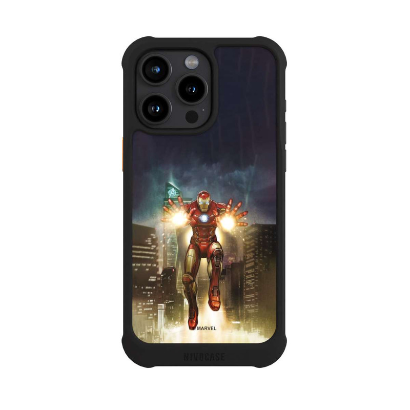 iPhone 15 Pro Max NIVOmax Iron Man Flying