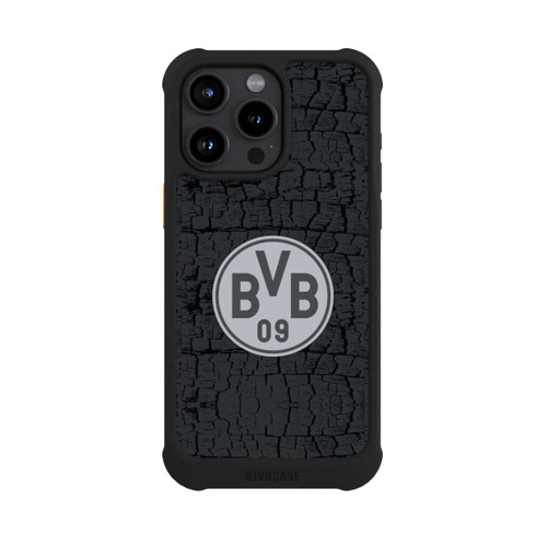 Apple iPhone 15 Pro Max NIVOmax BVB Trikot Kohle und Stahl