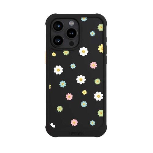 Apple iPhone 15 Pro Max NIVOmax Flower Power klein transparent