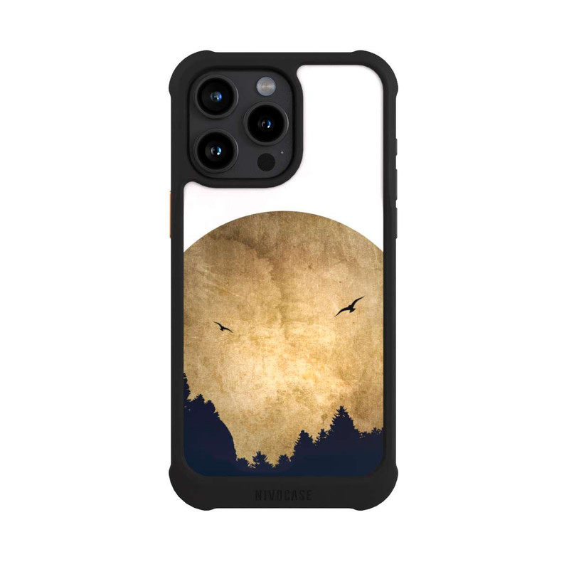 iPhone 15 Pro Max NIVOmax Two Birds and Moon