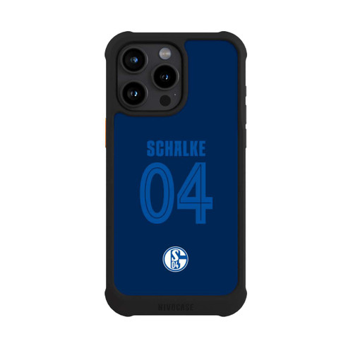 Apple iPhone 15 Pro Max NIVOmax Schalke 04 Dunkelblau