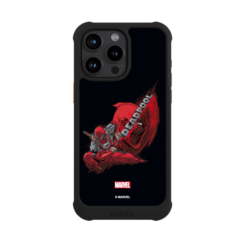 iPhone 15 Pro Max NIVOmax Deadpool in Action