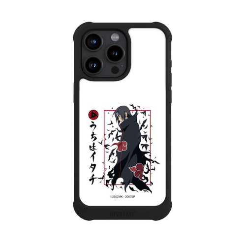 Apple iPhone 15 Pro Max NIVOmax Itachi Krähen Weiß