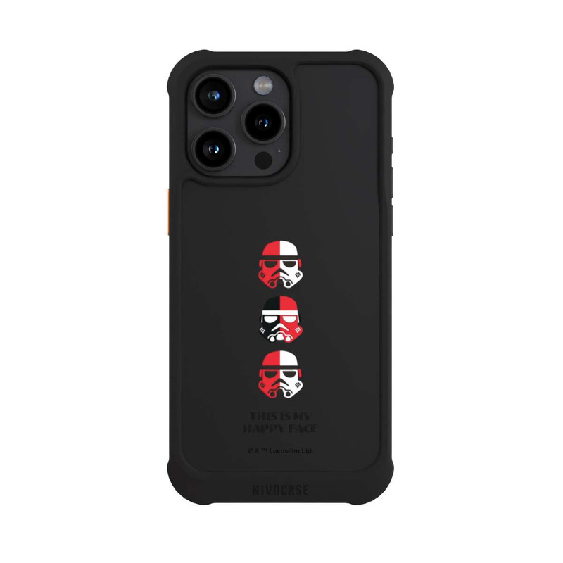 iPhone 15 Pro Max NIVOmax Storm Trooper Happy Face