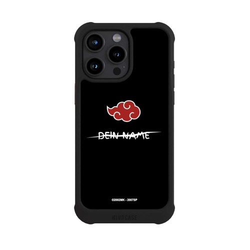 Apple iPhone 15 Pro Max NIVOmax Akatsuki personalisierbar Schwarz