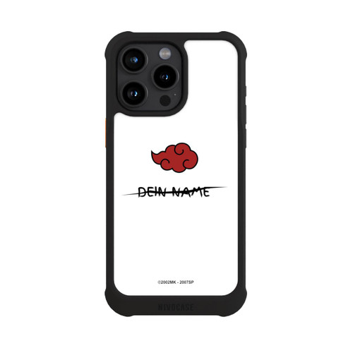 Apple iPhone 15 Pro Max NIVOmax Akatsuki personalisierbar Weiß