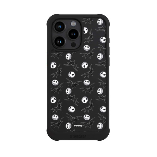 Apple iPhone 15 Pro Max NIVOmax Nightmare Before Christmas Pattern Transparent
