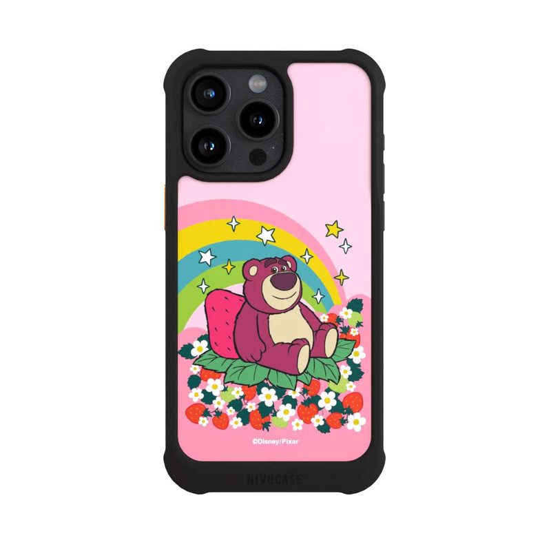 iPhone 15 Pro Max NIVOmax Strawberry Rainbow