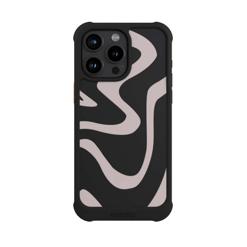 Apple iPhone 15 Pro Max NIVOmax Linien Wellig Transparent