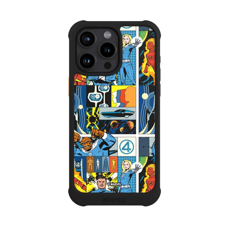 iPhone 15 Pro Max NIVOmax The Fantastic Four Pattern