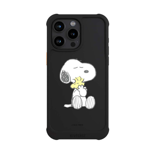 Apple iPhone 15 Pro Max NIVOmax Transparent Snoopy And Woodstock Cuddling 