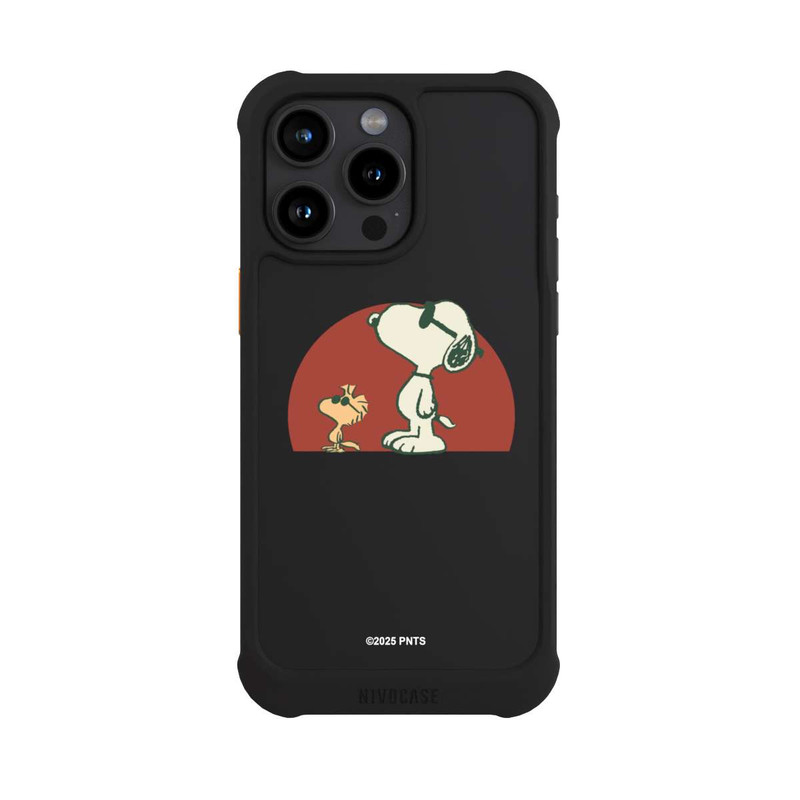 iPhone 15 Pro Max NIVOmax Snoopy Woodstock Far Out transparent