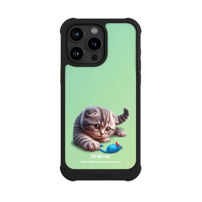 iPhone 15 Pro Max NIVOmax Playing Cat with Mouse