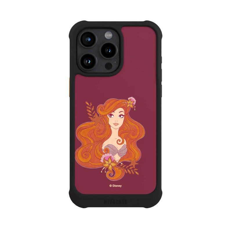 iPhone 15 Pro Max NIVOmax Arielle Floral Disney Princess