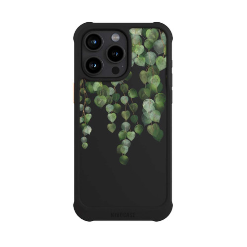 Apple iPhone 15 Pro Max NIVOmax Eucalyptus Hanging Watercolor Transparent
