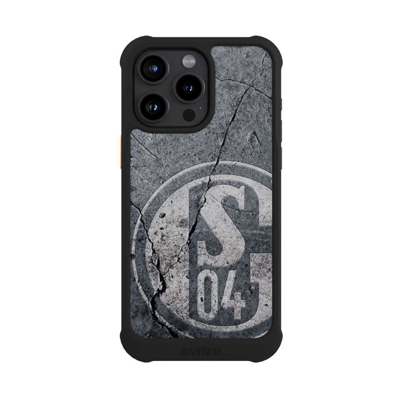 iPhone 15 Pro Max NIVOmax Schalke 04 Beton Look