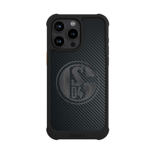 Apple iPhone 15 Pro Max NIVOmax Schalke 04 Carbon Look