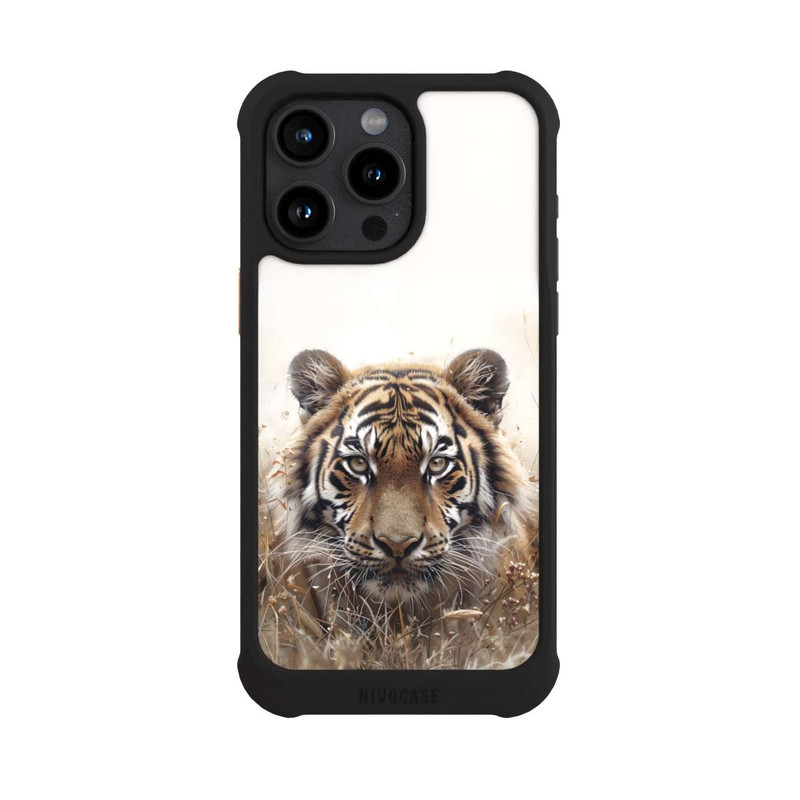 iPhone 15 Pro Max NIVOmax Hunting Tiger Grasses