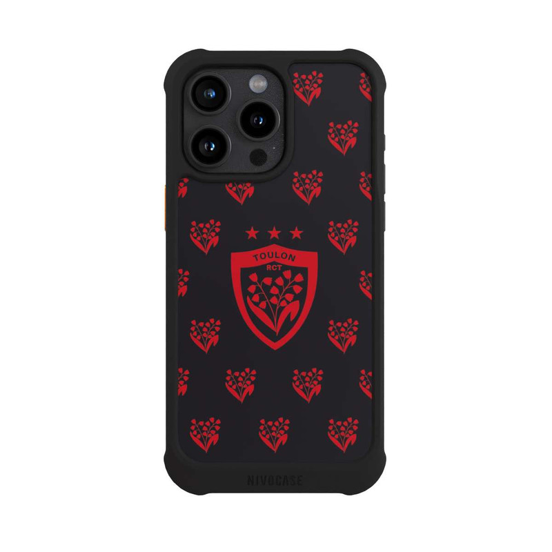 iPhone 15 Pro Max NIVOmax RCT Motif Muguet Rouge