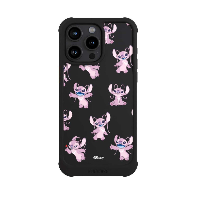 iPhone 15 Pro Max NIVOmax Angel Faces Pattern Transparent