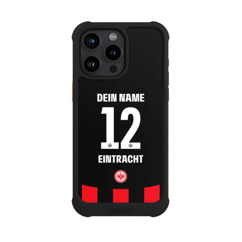 Apple iPhone 15 Pro Max NIVOmax Eintracht Frankfurt Trikot Personalisierbar 25-26
