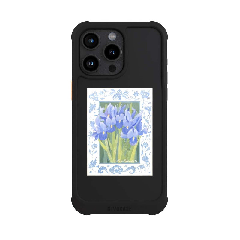iPhone 15 Pro Max NIVOmax Blue Iris, by Jennifer Abbott