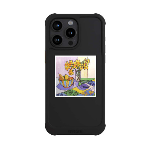 Apple iPhone 15 Pro Max NIVOmax Daffodil Patchwork, 2023, by Catherine J Martzloff