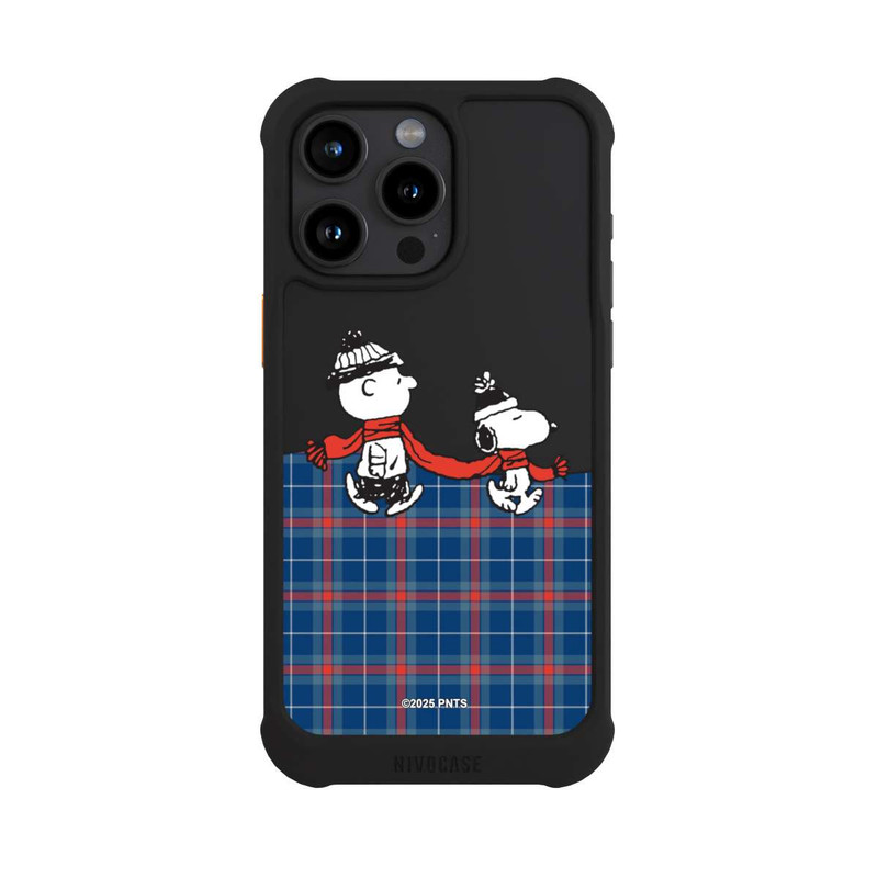 iPhone 15 Pro Max NIVOmax Peanuts Weihnachtspulli Transparent