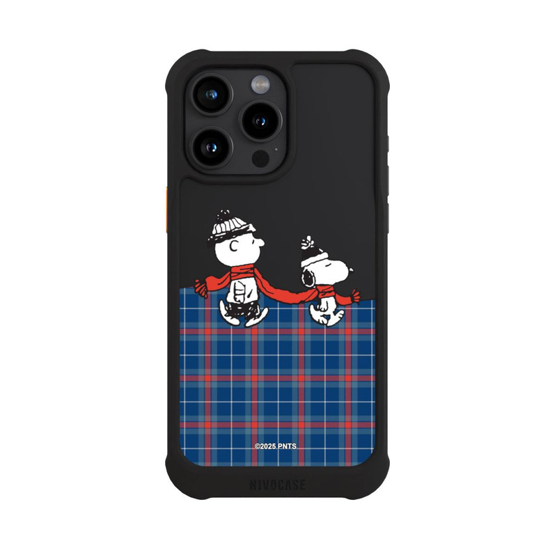 iPhone 15 Pro Max NIVOmax Peanuts Weihnachtspulli Transparent