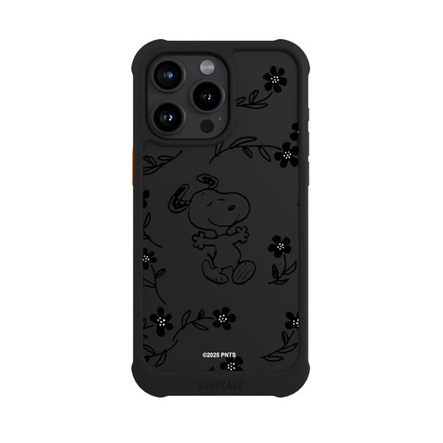 Apple iPhone 15 Pro Max NIVOmax Snoopy und Flowers Transparent