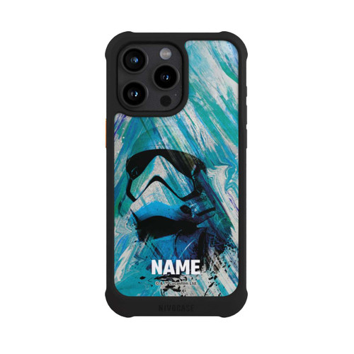 Apple iPhone 15 Pro Max NIVOmax Stormtrooper Watercolor Personalisierbar