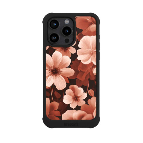 Apple iPhone 15 Pro Max NIVOmax Rote Negativblumen mit KI