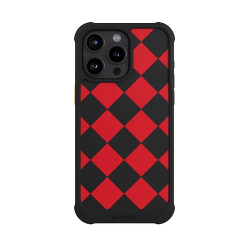 Apple iPhone 15 Pro Max NIVOmax Raute Bordeaux ohne Hintergrund