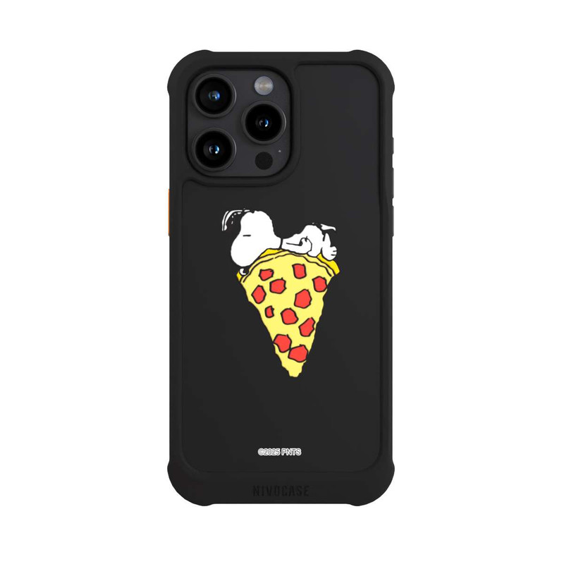 iPhone 15 Pro Max NIVOmax Snoopy Pizza Transparent
