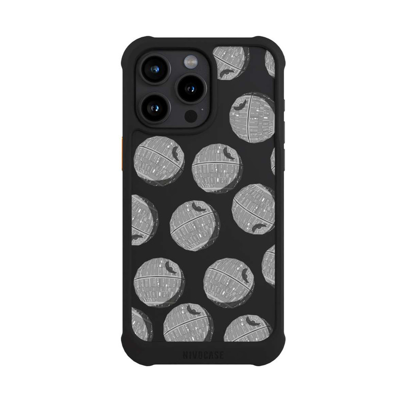 iPhone 15 Pro Max NIVOmax death-star-pattern-transparent