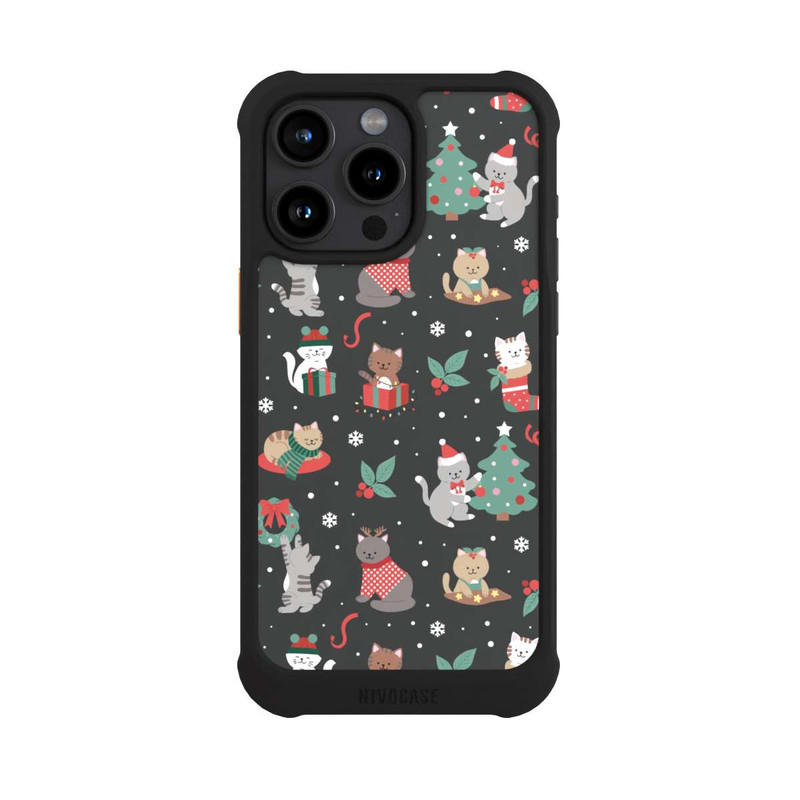 iPhone 15 Pro Max NIVOmax Chatons de Noël