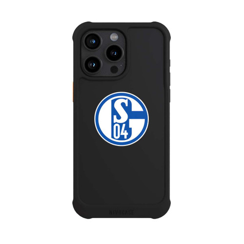 Apple iPhone 15 Pro Max NIVOmax FC Schalke 04 Logo Transparent