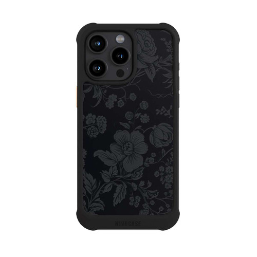 Apple iPhone 15 Pro Max NIVOmax Fleur Foncée Look Vintage